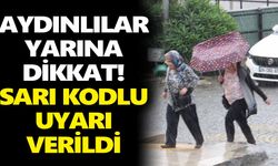 Aydın için “sarı” kodlu meteorolojik uyarı