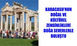 Karacasu’nun doğal ve kültürel zenginlikleri doğa severlerle buluştu