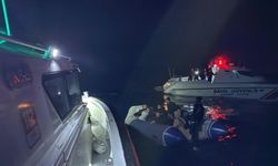 38 düzensiz göçmen yakalandı, 14 kişi kurtarıldı