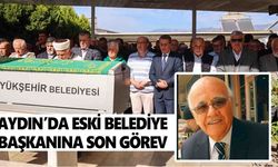 Aydın’da eski belediye başkanına son görev