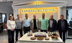 Başkan Büyükyapıcı'ya doğum günü sürprizi