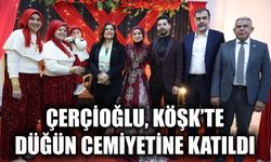 Çerçioğlu, genç çiftin mutlu gününe tanıklık etti