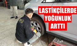 Zorunlu kış lastiği uygulaması başladı: Lastikçilerde yoğunluk arttı