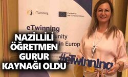 Nazillili öğretmen gurur kaynağı oldu