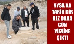 Nysa’da tarih bir kez daha gün yüzüne çıktı