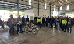 Söke Bağarası’nda trafik güvenliği bilinci artırıldı