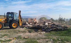 Söke Belediyesi’nden kaçak keçi ağıllarına müdahale