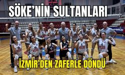 Söke’nin sultanları İzmir’den zaferle döndü: 3-0