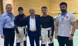 Milli atıcılar Damla Köse ve Mert Nalbant, dünya üçüncüsü oldu