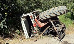 Traktör uçuruma devrildi: 81 yaşındaki sürücü hayatını kaybetti