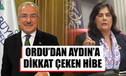 Ordu’dan Aydın’a dikkat çeken hibe