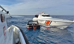 10 düzensiz göçmen kurtarıldı