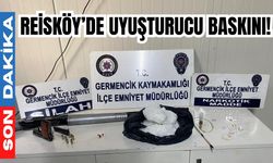 Germencik’te 2 kilo uyuşturucu ve silah ele geçirildi