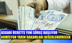 Asgari ücrette yeni süreç başlıyor: Komisyon yarın rakamları değerlendirecek