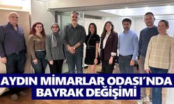 Aydın Mimarlar Odası’nda bayrak değişimi