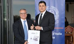 Başkan Maraş, İtalya Büyükelçisi Marrapodi’nin veda kokteyline katıldı