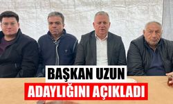 Çine'de Başkan Uzun adaylığını açıkladı