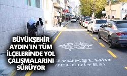 Büyükşehir, Aydın’ın tüm ilçelerinde yol çalışmalarını sürüyor