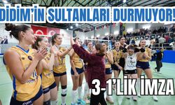 Didim’in sultanları durmuyor! 3-1’lik imza