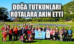 Doğa tutkunları rotalara akın etti