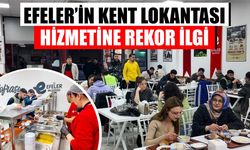 Efeler’in Kent Lokantası hizmetine rekor ilgi