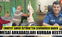 Emniyet Amiri Öztürk'ten sevindiren haber