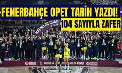 Fenerbahçe Opet tarih yazdı! 104 sayıyla zafer