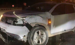 İki otomobil çarpıştı: 1 yaralı