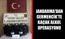 Jandarma’dan Germencik’te kaçak alkol operasyonu