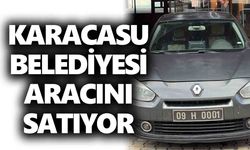 Karacasu Belediyesi aracını satıyor
