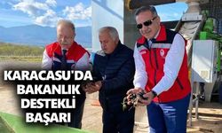 Karacasu'da bakanlık destekli başarı