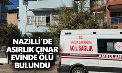 Nazilli'de asırlık çınar evinde ölü bulundu