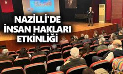 Nazilli'de İnsan Hakları etkinliği