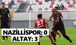 Nazilispor İzmir'de hezimete uğradı