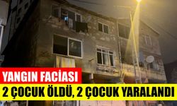 Yangında alevler evi sardı: 2 çocuk öldü, 2 çocuk yaralandı