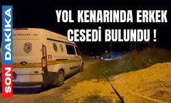 Yol kenarında erkek cesedi bulundu