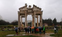 Afrodisias Kuşadalı misafirlerini ağırladı