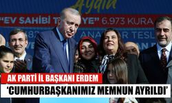 AK Parti'li Erdem; 'Mitinge 50 bin kişinin katıldı'