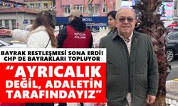 Aydın'da bayrak restleşmesi sona erdi!  CHP de bayrakları topluyor