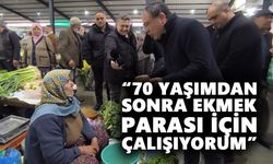 Aydın’da emekli teyzenin feryadı gündem oldu: “70 yaşımdan sonra ekmek parası için çalışıyorum”