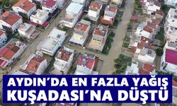 Aydın’da en fazla yağış Kuşadası’na düştü