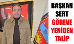 Başkan Sert göreve yeniden talip