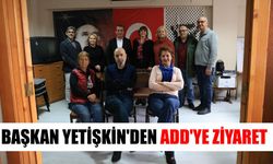 Başkan Yetişkin’den ADD’ye ziyaret