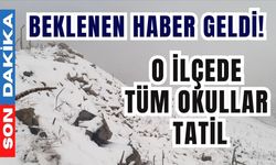 Beklenen haber geldi! O İlçede tüm okullar tatil