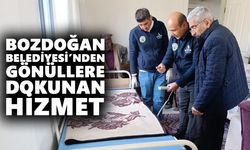 Bozdoğan Belediyesi’nden gönüllere dokunan hizmet