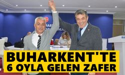 Buharkent'te 6 oyla gelen zafer