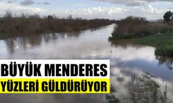 Büyük Menderes’te su seviyesi hızla yükseliyor
