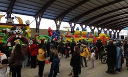 Çine’de çocuklar karne şenliğinde buluştu
