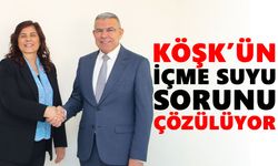 Köşk’ün içme suyu sorunu çözülüyor