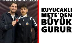 Kuyucaklı Mete'den büyük gurur